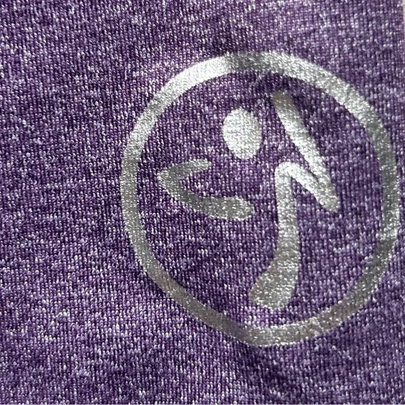 ZUMBA SO BOOTYFUL CAPRI LEGGINGS w Logo Dance Yoga Cycle Run WorkOut - Picture 3 of 5